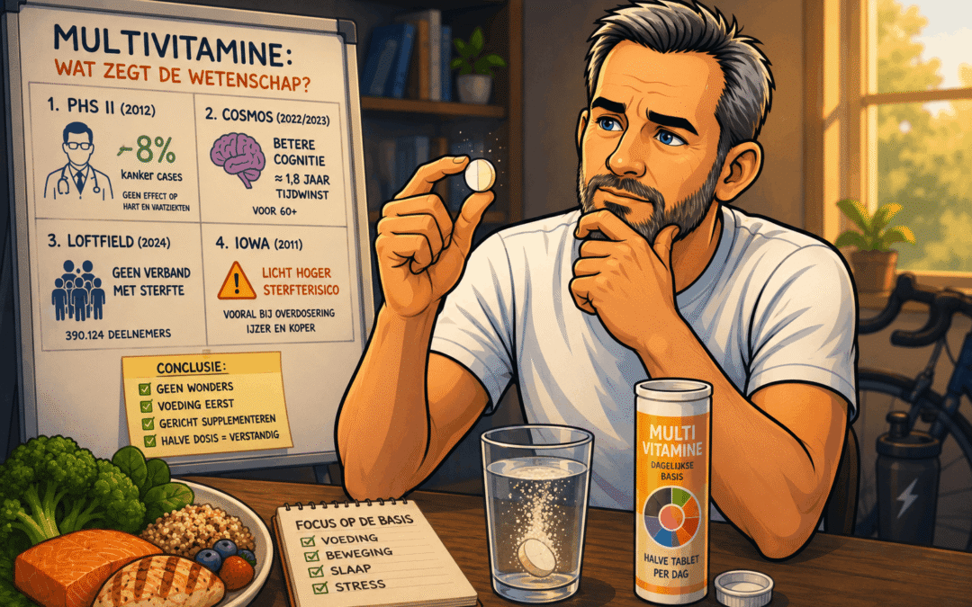 Word je van een multivitamine echt gezonder?