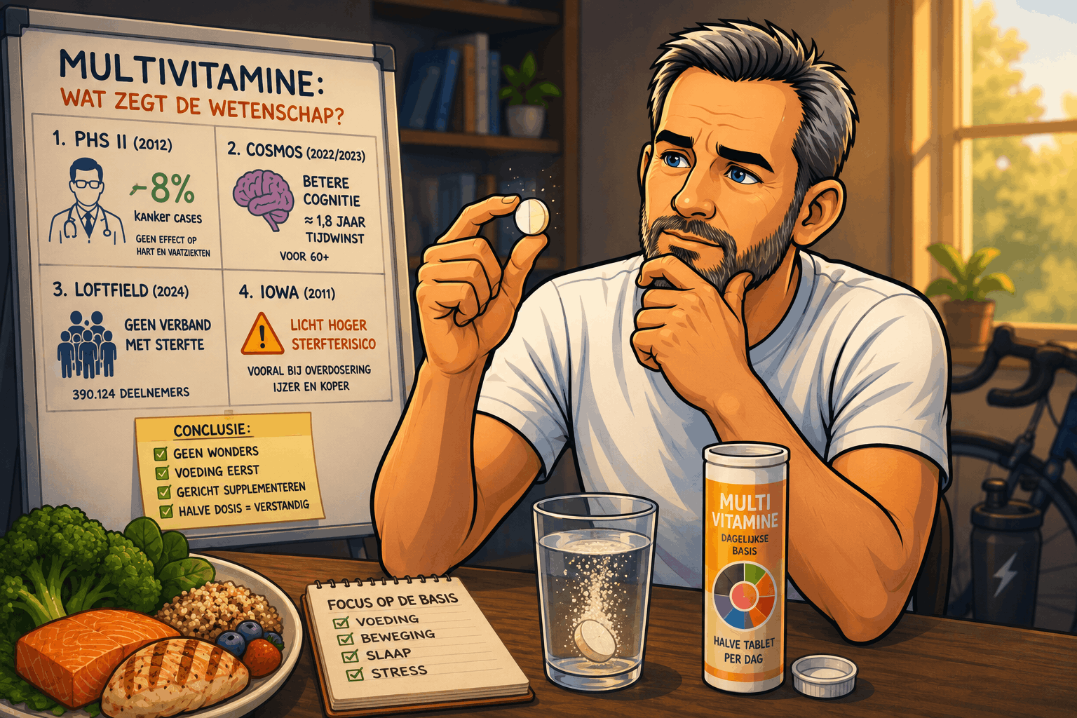 Word je van een multivitamine echt gezonder
