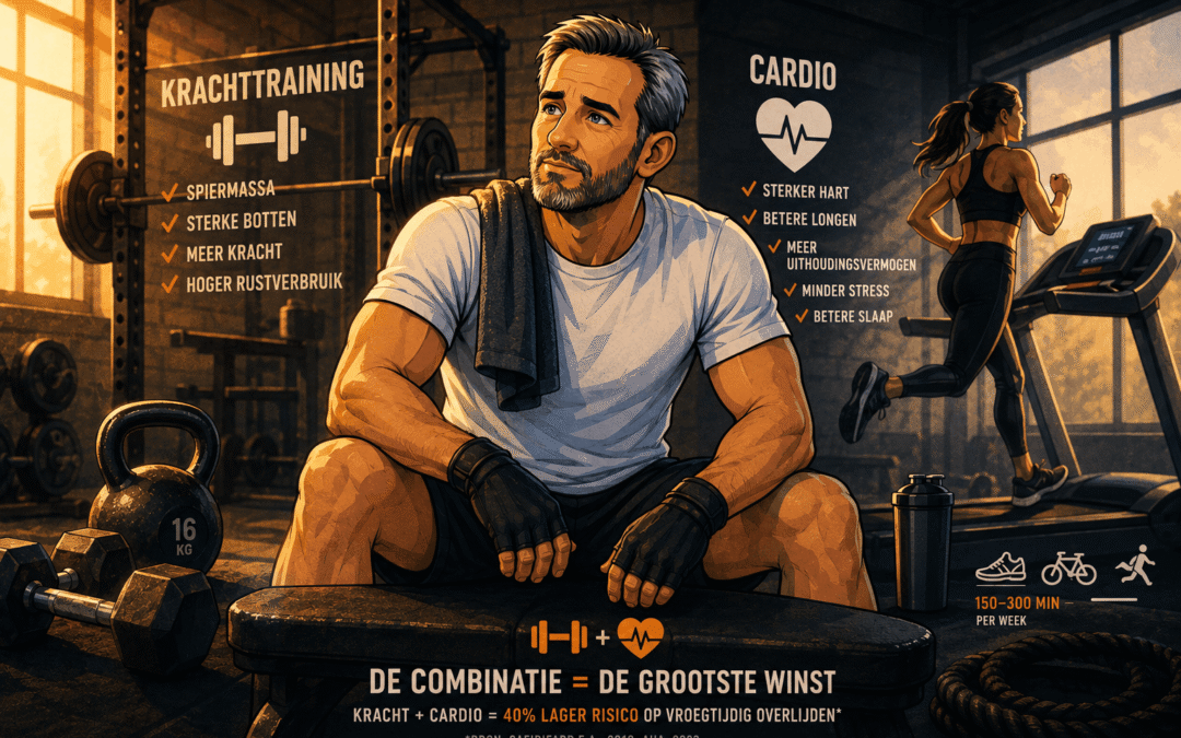 Is cardio naast krachttraining echt nodig?